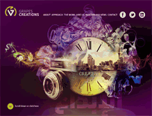 Tablet Screenshot of grapescreations.com